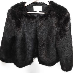 Banana Republic Faux Fur Coat